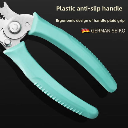 High Quality Customizable Green Kitchen Scissors 3CR13 Stainless Steel 4-Inch Blade Heavy Duty Eco-Friendly Dishwasher Plastic