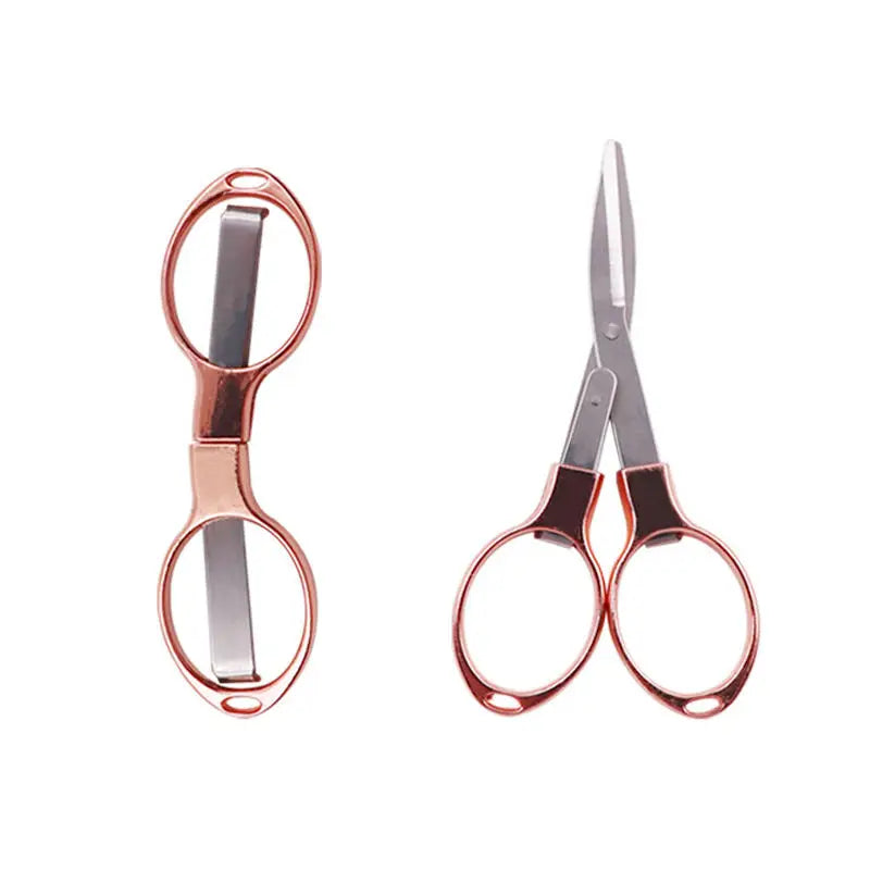 Household DIY Tailor Scissors PINSHUN PH52 2Cr13 Stainless Steel Folding Pocket Scissors Partially Serrated Edge Shears