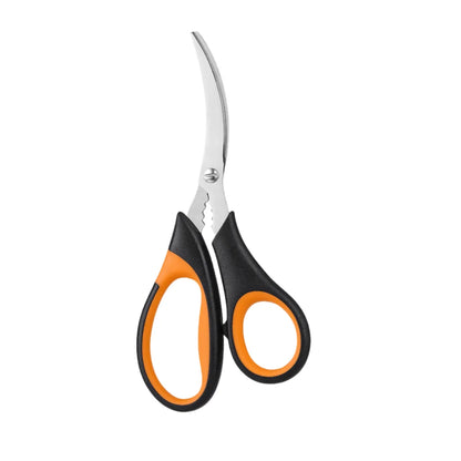 Professional High Quality Stainless Steel Kitchen Scissors with Plastic Handle Heavy Duty Shrimp Vein Scissors