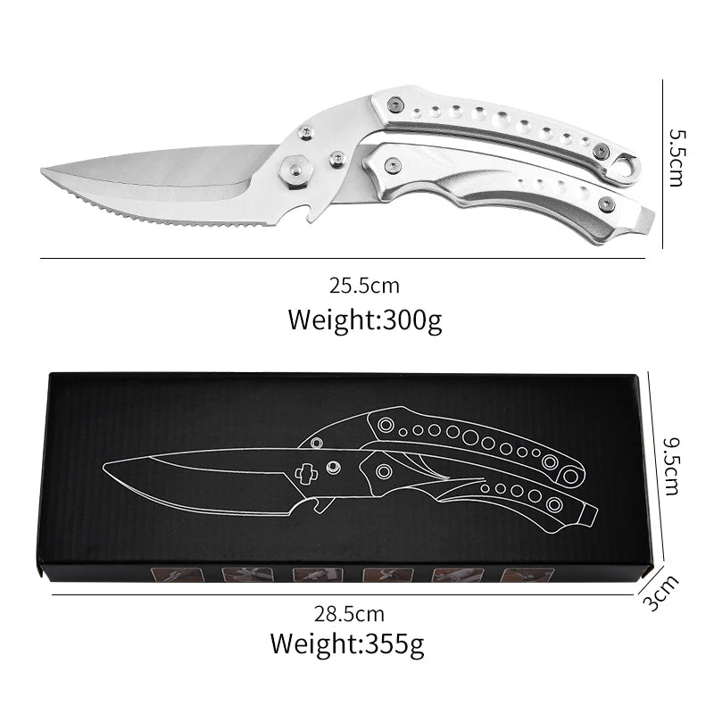 Kitchen Accessories Stainless Steel Chicken Poultry Shears Heavy Duty Eco-Friendly Ultra Sharp Dishwasher Safe Scissors