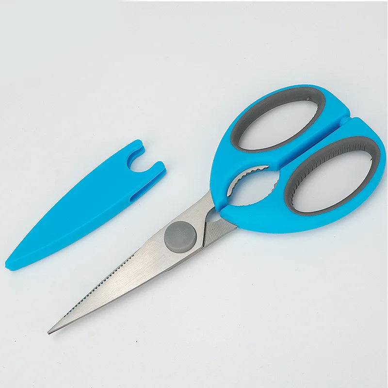 High Hardness 2Cr13 Stainless Steel Heavy Duty Poultry Bone Shears Ultra Sharp Eco-Friendly Home Kitchen Utility Scissors