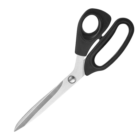 Professional 9Inch Stainless Steel Heavy Duty Tailor Shears Soft Grip Handle DIY Craft Paper Scissors Fabric Dressmaking Smooth