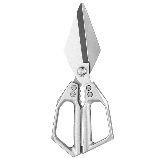 Multi-Function Kitchen Poultry Scissors 3Cr13 Steel Strong Chicken Bone Scissors with Aluminum Alloy Handle
