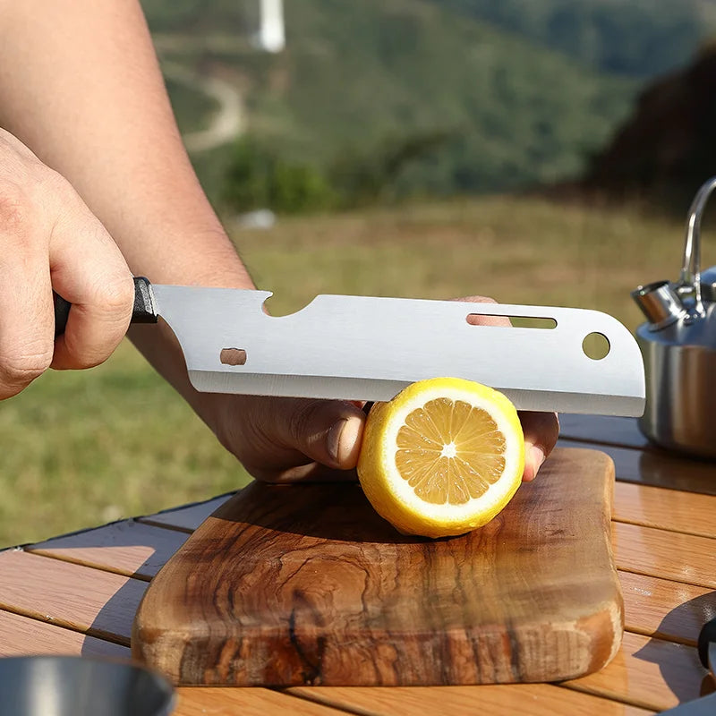 Stainless Steel 11.8-Inch Long Multifunctional BBQ Scissors Outdoor Camping Detachable Kitchen Shears Heavy Duty