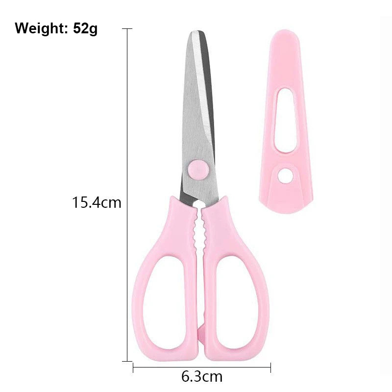 High Quality Heavy Duty 420J2 Stainless Steel Eco-Friendly Ultra Sharp Dishwasher Safe Utility Kitchen Shears Baby Food Scissors