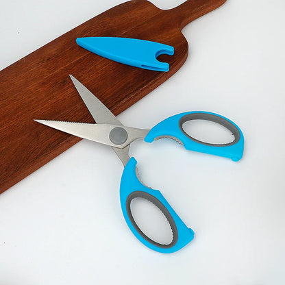 High Hardness 2Cr13 Stainless Steel Heavy Duty Poultry Bone Shears Ultra Sharp Eco-Friendly Home Kitchen Utility Scissors