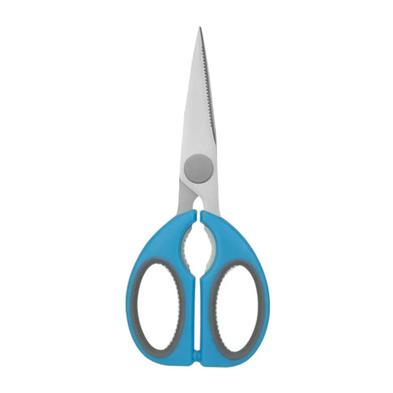 Heavy-Duty Stainless Steel Chicken Bone Scissors Kitchen Cooking Shears with Anti-Slip Handle for Vegetables Meat Seafood