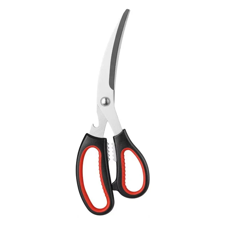 Best Selling Heavy Duty Stainless Steel Red Eco-Friendly Kitchen Scissors Multi-Purpose Ultra Sharp Dishwasher Safe