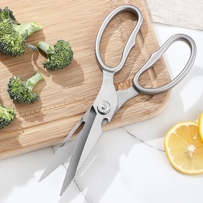 3Cr13 Stainless Steel Multi-Functional Kitchen Scissors New Style Detachable Heavy Duty Design for Meat Chicken Fish Cutting
