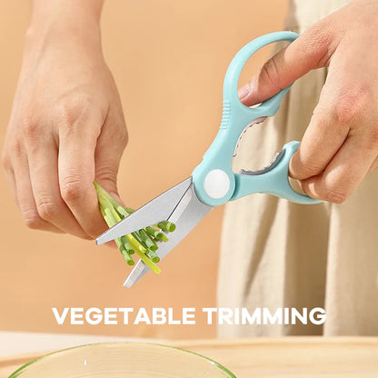 Wholesale Heavy Duty 3Cr13 Stainless Steel Kitchen Restaurant Scissors for Vegetable and Potato Peeling in Home Use