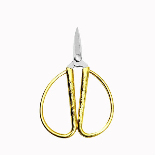 Dragon Phoenix Gold Scissors Vintage Metal DIY Household Sewing & Embroidery Shears Manual Paper Cutting Scissors