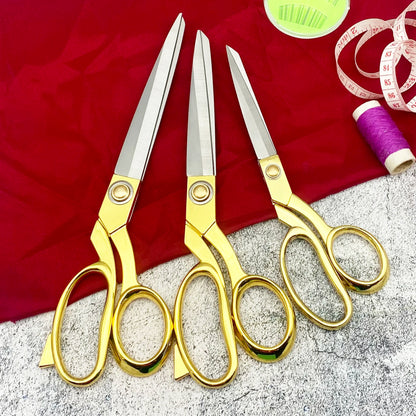 High Quality Professional Stainless Steel Sewing Tailor Scissors Fabric Cutting DIY Scissors