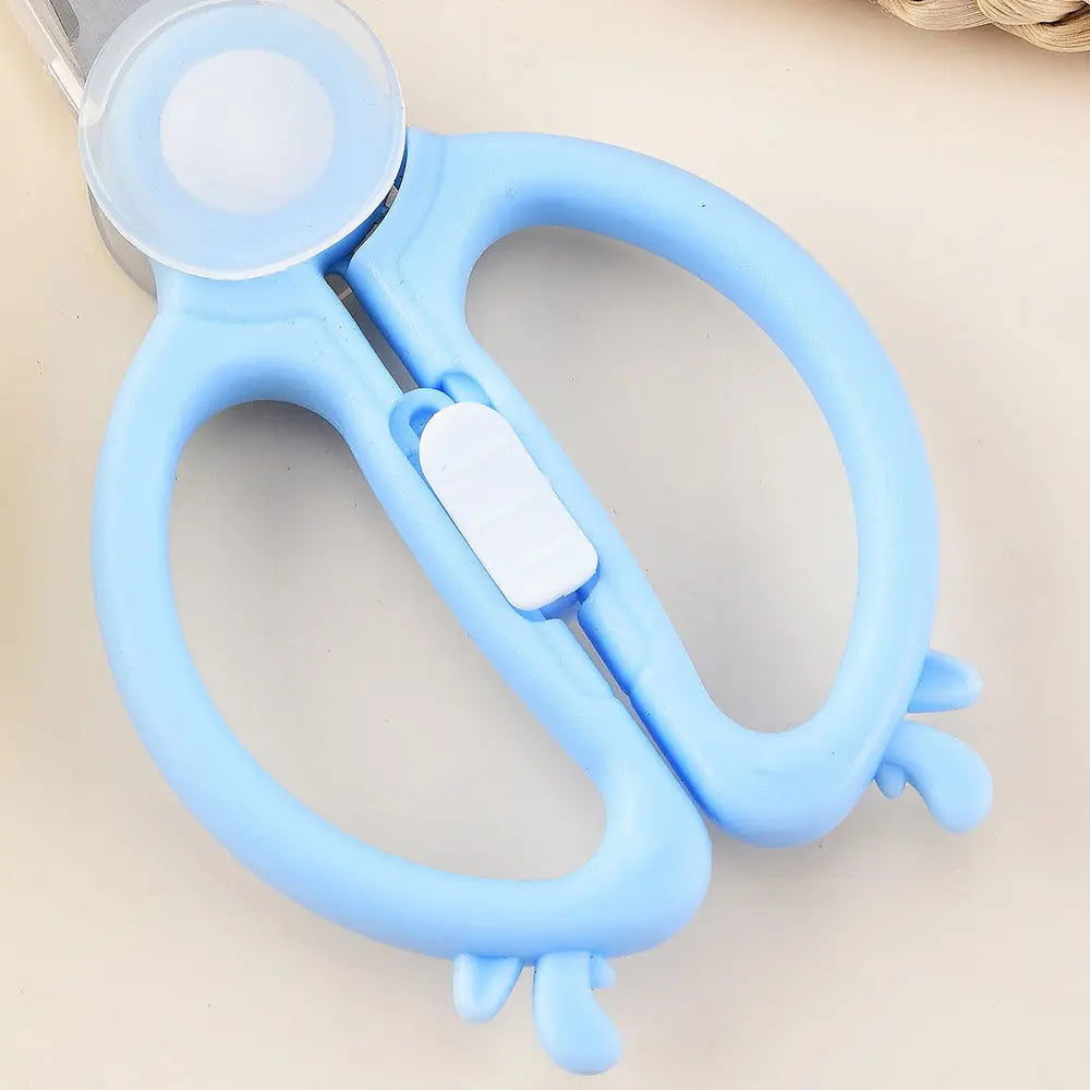 High Quality Heavy Duty Children's Complementary Food Kitchen Scissors Ultra Sharp Eco-Friendly Plastic Handle for Cutting