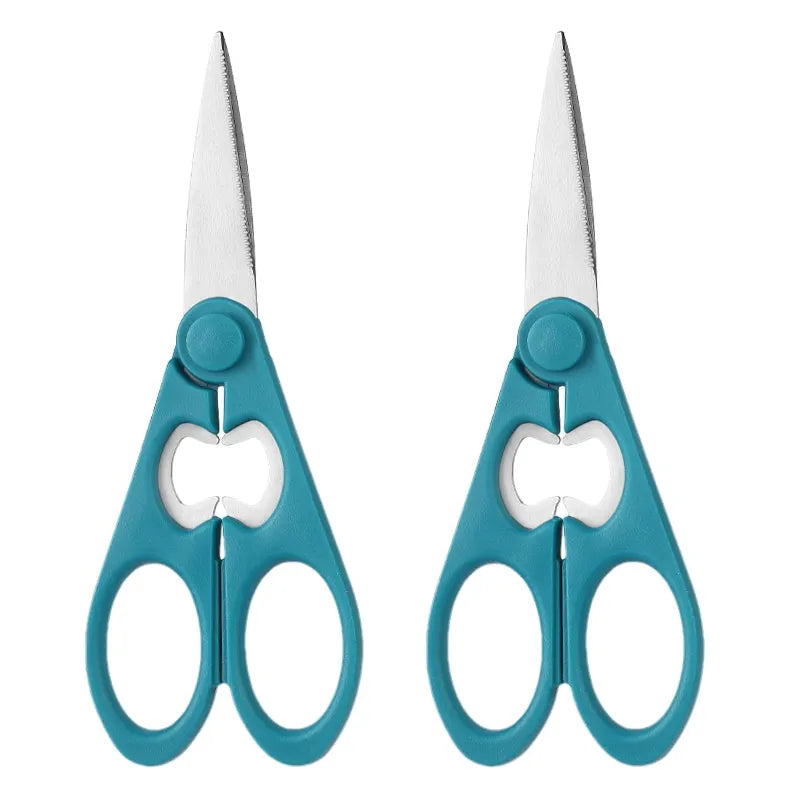 Professional Heavy Duty Stainless Steel Kitchen Barbecue Scissors for Meat Cutting with Plastic Handle Ultra Sharp Eco-Friendly