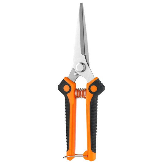 Grafting Tool Stainless Steel Garden Scissors Fruit Tree Pruning Shears PP+Glass Fiber Handle DIY Industrial Anti-Slip Bypass