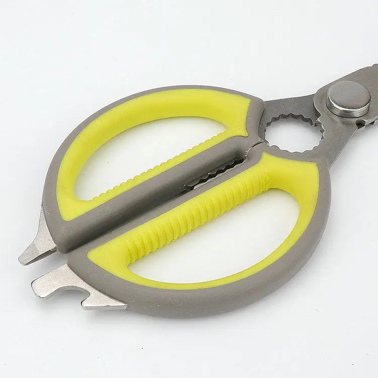 Heavy Duty Stainless Steel Household Multifunctional Meat Cutting Kitchen Scissor with Plastic Handle