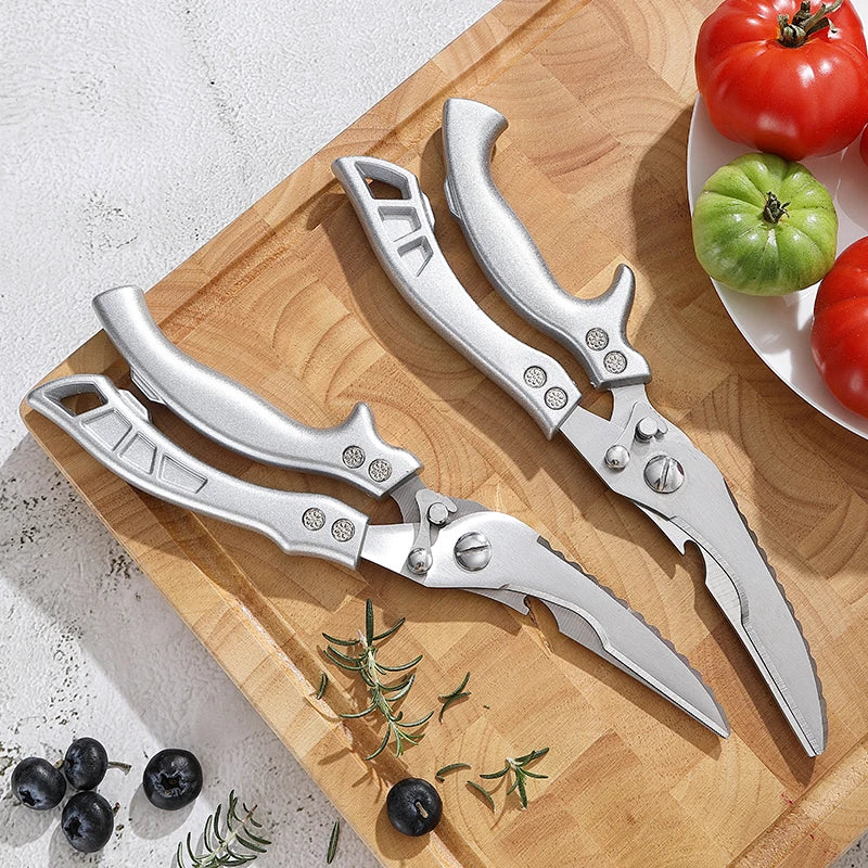 Heavy Duty 3Cr13 Stainless Steel Multifunctional Kitchen Scissors & Poultry Shears Ultra Sharp