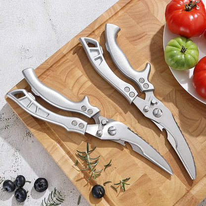 Heavy Duty 3Cr13 Stainless Steel Multifunctional Kitchen Scissors & Poultry Shears Ultra Sharp