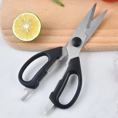 Heavy Duty Detachable Stainless Steel Poultry Shears Kitchen Use PP Handle Scissors