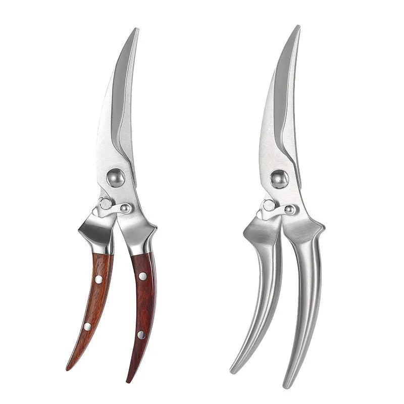 Powerful Chicken Bone Poultry Scissors High Quality 3Cr13 Stainless Steel Kitchen Food Shears Heavy Duty