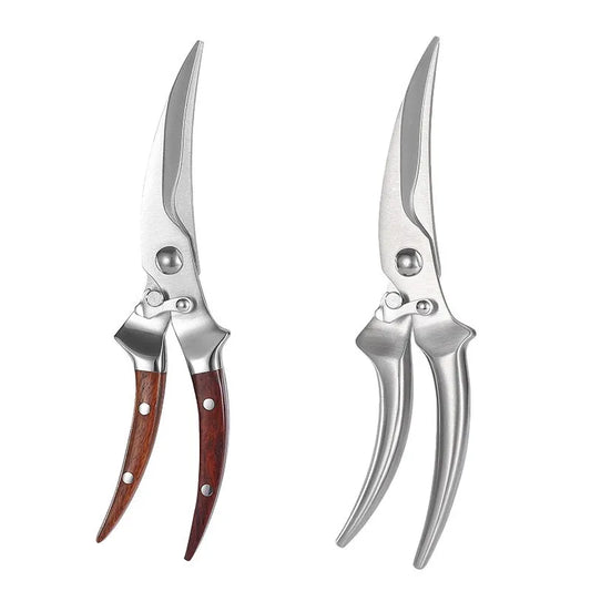 Powerful Chicken Bone Poultry Scissors High Quality 3Cr13 Stainless Steel Kitchen Food Shears Heavy Duty