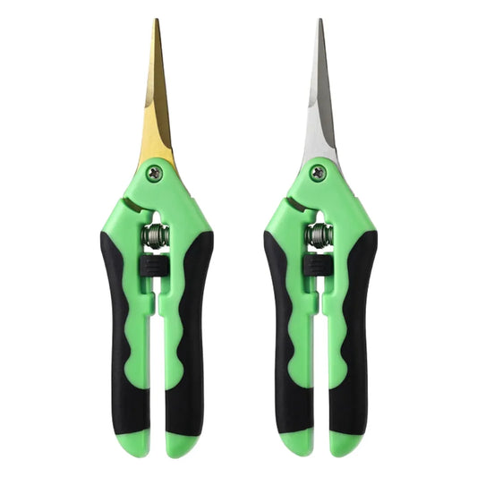 Industrial Grade Garden Pruning Shears 3Cr13 Stainless Steel Bypass Blades Anti-Slip Aluminum Alloy Handles Right-Handed Design