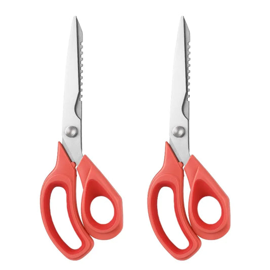 Kitchen Tools Heavy Duty Stainless Steel Multi-Functional Chicken Bone Scissors Poultry Scissors Plastic Handle Eco-Friendly