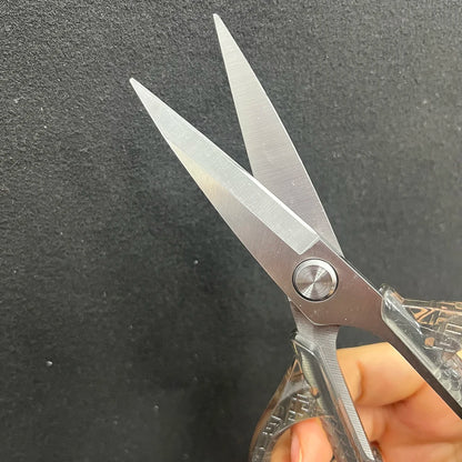 Multi-Purpose Heavy Duty 3Cr14 Stainless Steel Acrylic Handles Household Poultry Scissors Professional Kitchen Shears