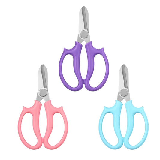 China Factory Manufacturer Exquisite Safe Scissors Indoor Garden Scissors Flower Tree Cutting Scissors Plants Agriculture Tools