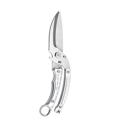 New Design Multi-Function Sharp Heavy Duty Poultry Shears 3cr14 Stainless Steel Blades Aluminum Handles for Kitchen Meat Cutting