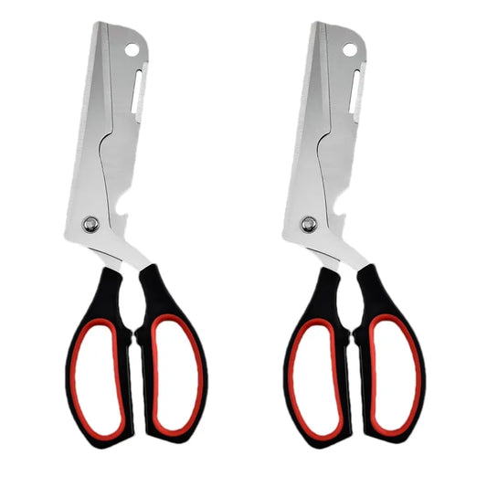 New Arrival Heavy-Duty Eco-Friendly Ultra Sharp Multifunctional Kitchen Shears Detachable Barbecue Scissor for Outdoor Kitchen