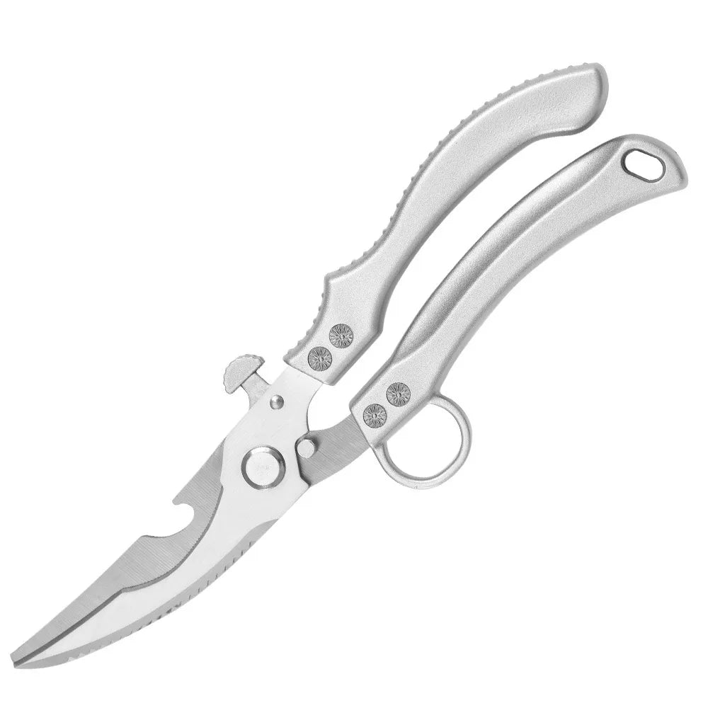Professional Heavy Duty Multipurpose Kitchen Scissors 3Cr13 Stainless Steel Poultry Shears for Meat Cutting for Meat & Poultry