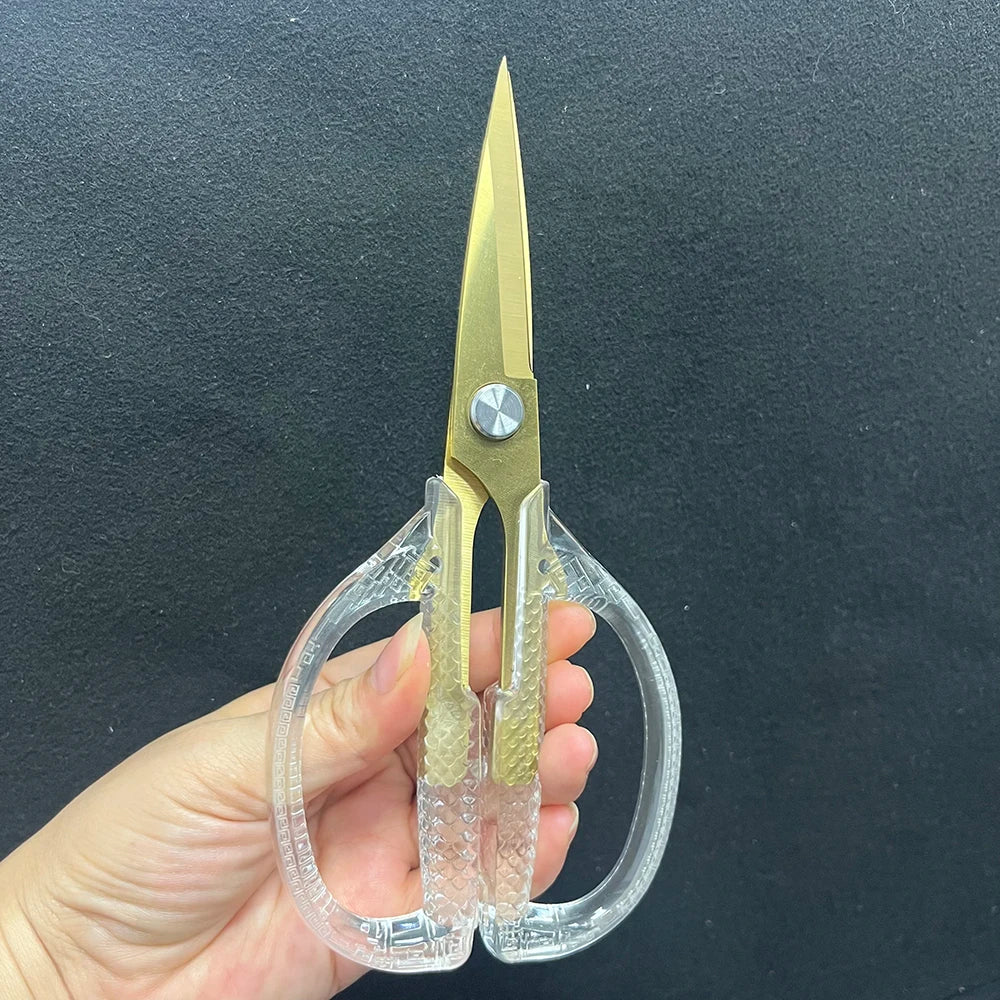 Multi-Purpose Heavy Duty 3Cr14 Stainless Steel Acrylic Handles Household Poultry Scissors Professional Kitchen Shears