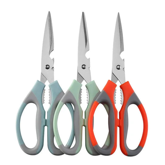 Heavy Duty Eco-Friendly Sharp Multi-Functional 20Cr13 Stainless Steel Kitchen Shears Chicken Bone Scissors