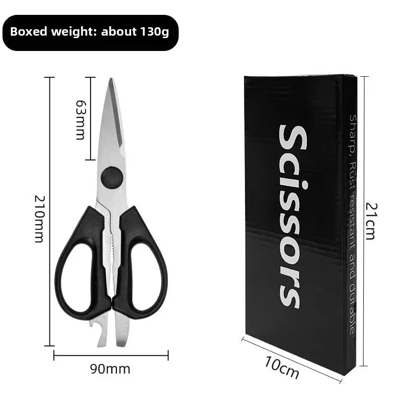 Heavy Duty Detachable Stainless Steel Poultry Shears Kitchen Use PP Handle Scissors