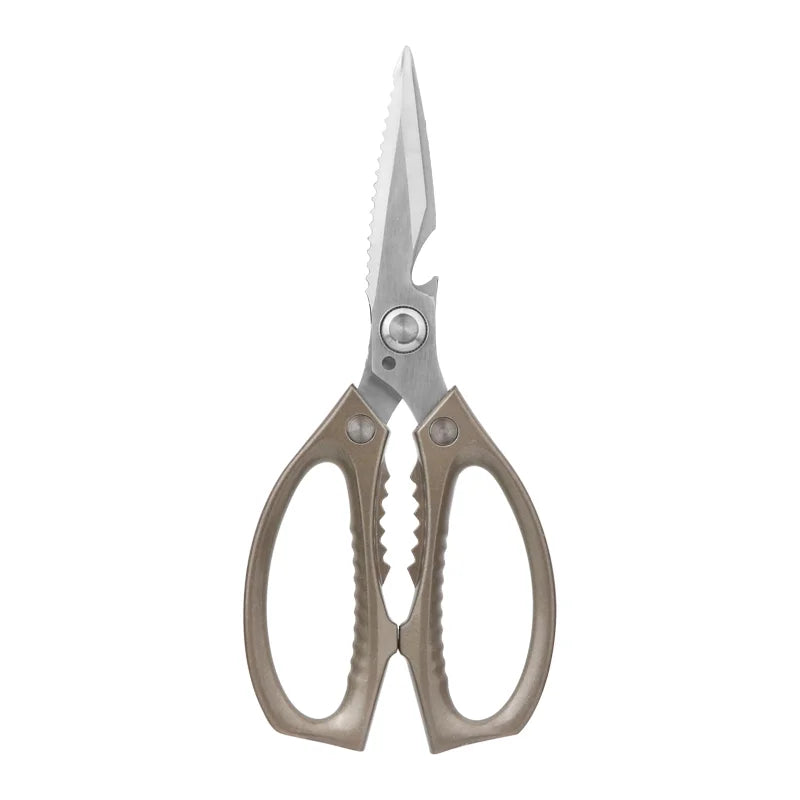 Japanese Super Sharp Stainless Steel Kitchen Scissors Heavy Duty Multifunctional Cutting Shears with Aluminum Alloy Handle