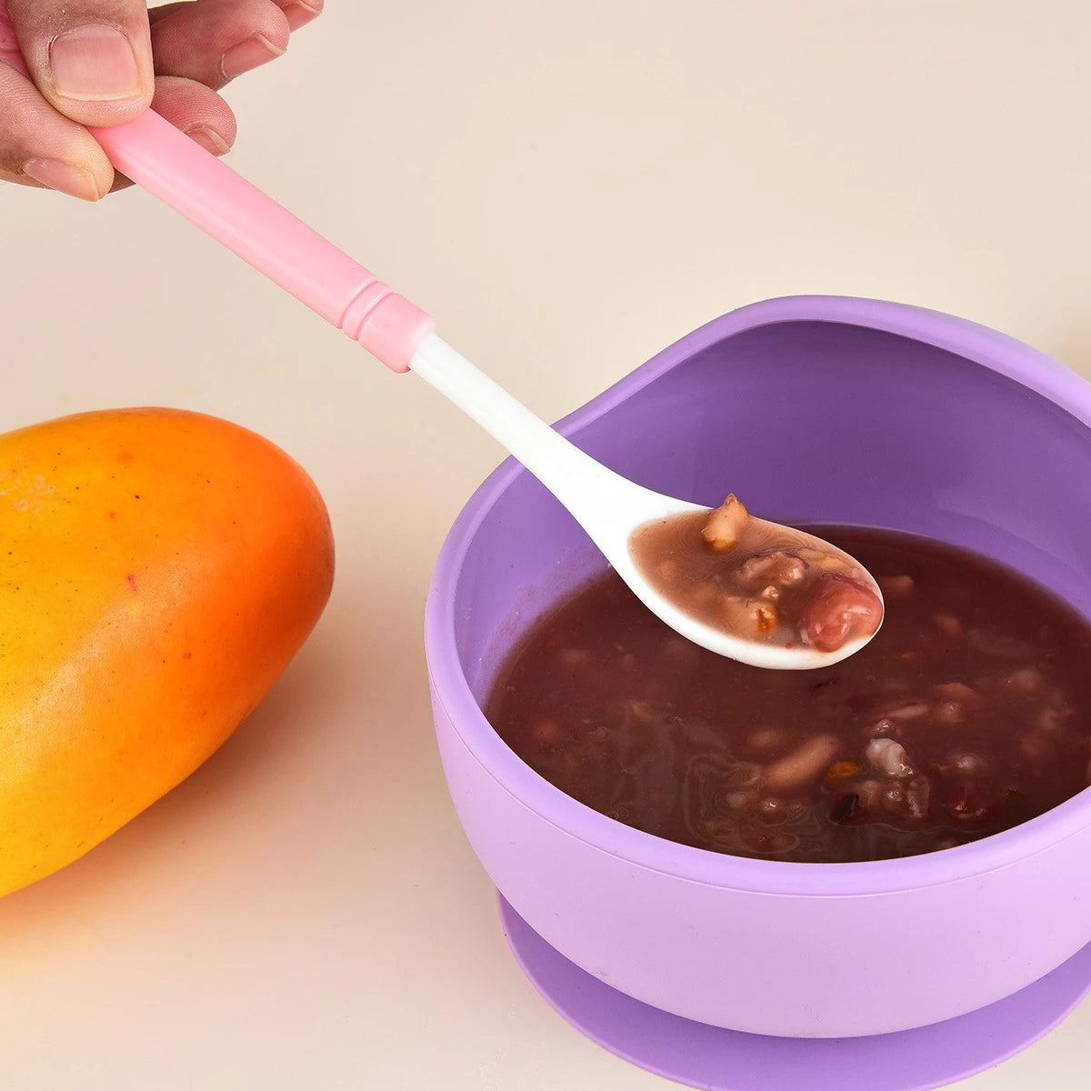 Heavy Duty Multi-Functional Ceramic Baby Complementary Food Scissors Set Kitchen Gadget with Plastic Handle and Storage Box