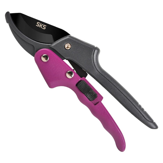 High Quality SK5 Steel Heavy Duty Pruning Shears Industrial Garden Trimming Bypass Pruner Aluminum Alloy Handle for Branch