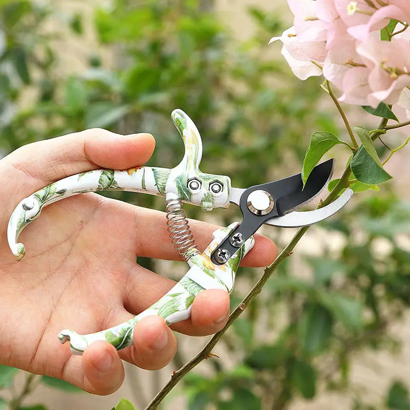 Garden Hand Tools Stainless Steel Multifunctional DIY Industrial Grade Anti-Slip Grip Bypass Grafting Knife Pruner