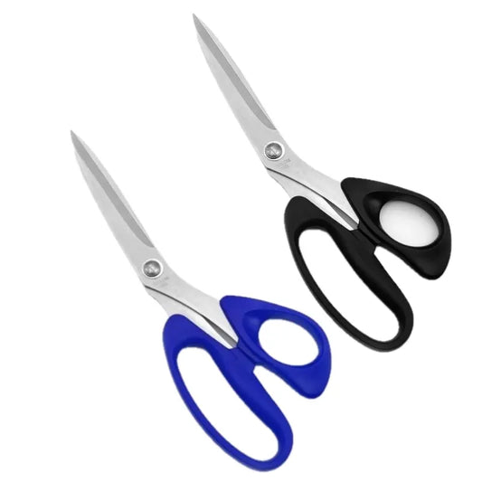 Household DIY Tailor Scissors Stainless Steel Blades Multipurpose Sewing Scissors with Comfort Grip Handle