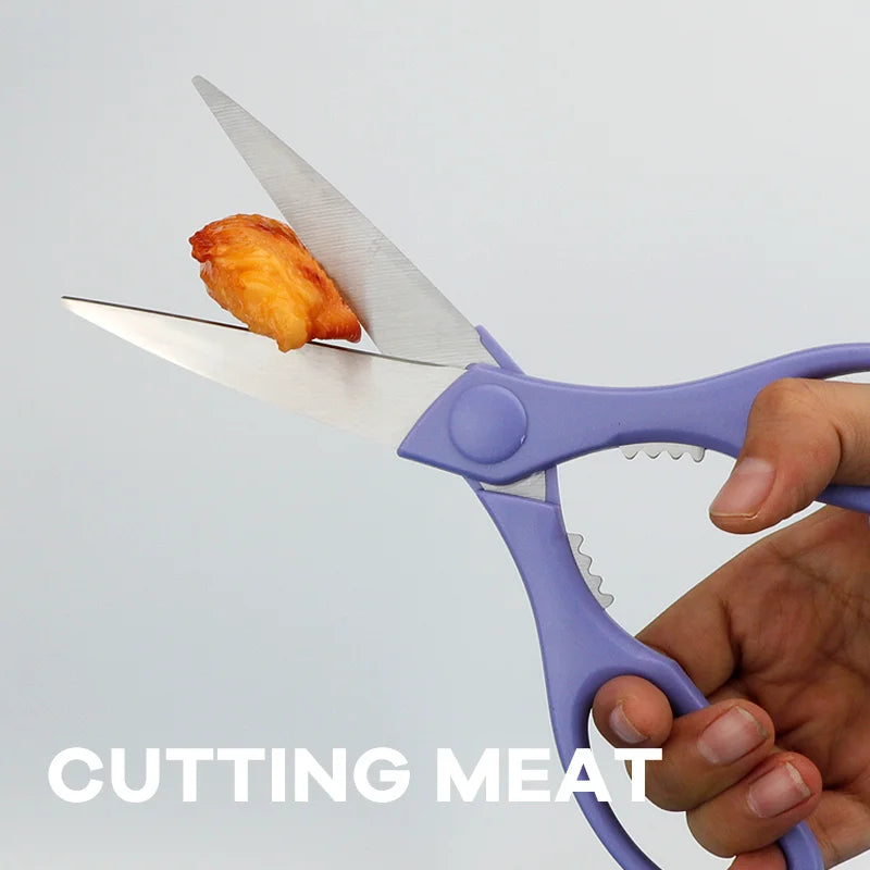 8.8inch Heavy Duty Kitchen Scissors Ultra Sharp Premium Stainless Steel Meat Chicken Shears PP Handle Kitchen Premium Meat