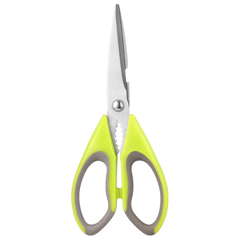 Premium Ultra-Sharp Multi-Function Heavy Duty Eco-Friendly Kitchen Scissors Stainless Steel Blades Plastic Dishwasher Safe