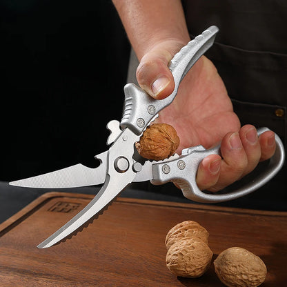 Professional 3cr13 Steel Kitchen Shears Heavy Duty Ergonomic Multi-Purpose Scissors for Cutting Meat Poultry Herbs