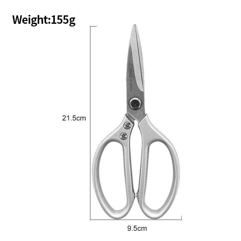 2Cr13 Stainless Steel Heavy Duty Sharp Multifunction Kitchen Scissors Powerful Chicken Bone Scissors