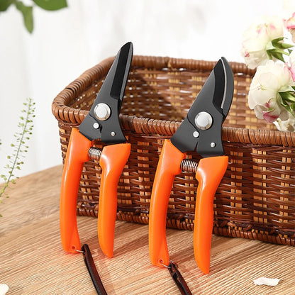 Industrial Grade Stainless Steel Garden Scissor Manual Pruning Shears for Fruit Branches Tree Pruning Clippers Pruner Sharp Tool