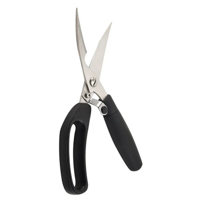 Heavy-Duty Stainless Steel Kitchen Scissors with Unique Plastic Design Eco-Friendly Dishwasher Safe Chicken Bone Tool