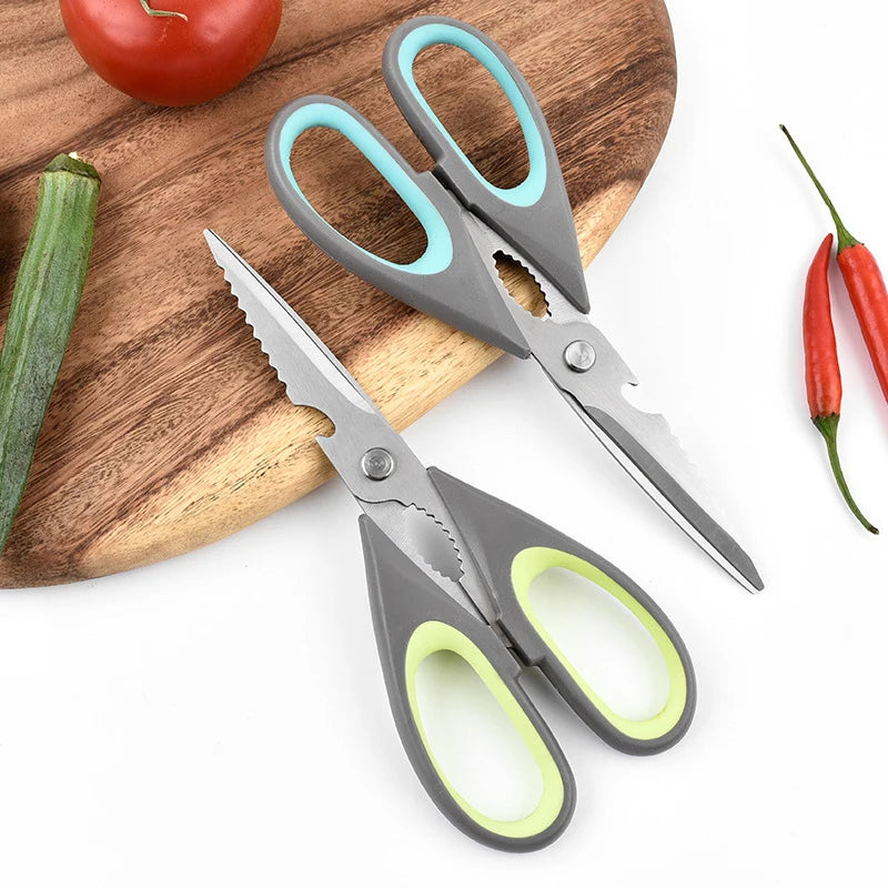 Heavy Duty Multifunctional Professional Kitchen Shears & Scissors with 2cr13 Stainless Steel Blades Eco-Friendly Dishwasher Safe
