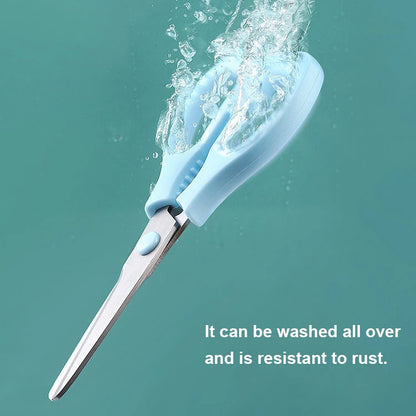 High Quality Heavy Duty 420J2 Stainless Steel Eco-Friendly Ultra Sharp Dishwasher Safe Utility Kitchen Shears Baby Food Scissors