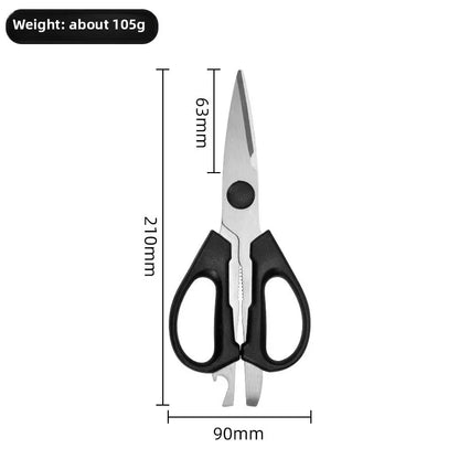 Heavy Duty Detachable Stainless Steel Poultry Shears Kitchen Use PP Handle Scissors