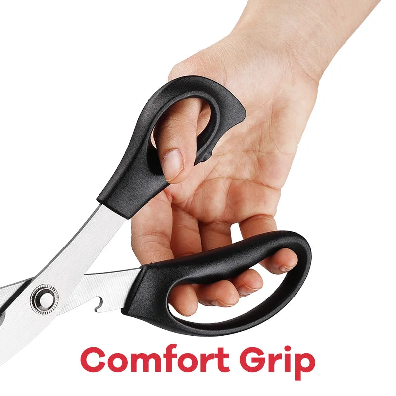 Heavy Duty Stainless Steel Kitchen Scissors Barbecue Cutter Knife Clever Chicken Bone Fish Scissor Cut Kitchen Shears